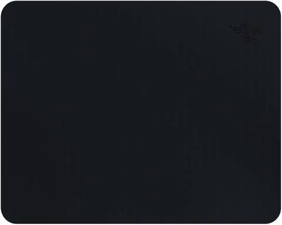 Razer Goliathus Stealth - Micro Textured Weave Ultra Slim 1.5 mm Thickness Portable Gaming Mouse Mat - Anti-Slip Black Cloth,Black,RZ02-01820500-R3M1,Small