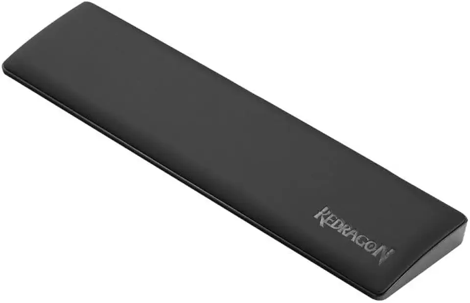 Redragon Meteor M P036 Memory Foam Wrist Rest Pad for Keyboard, Black