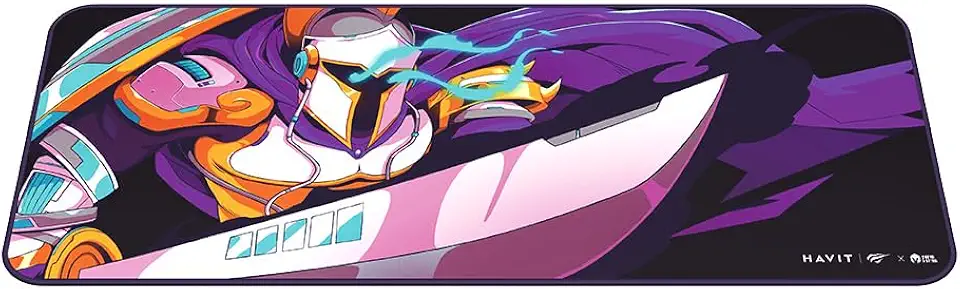 Gaming Mouse Pad GAMENOTE MP862 x VKS Large Extended Size 70 x 30 x 0.3 CM Precision Cloth Surface Anti Slip Rubber Base Double Stitched Edges for Smooth Accurate Control